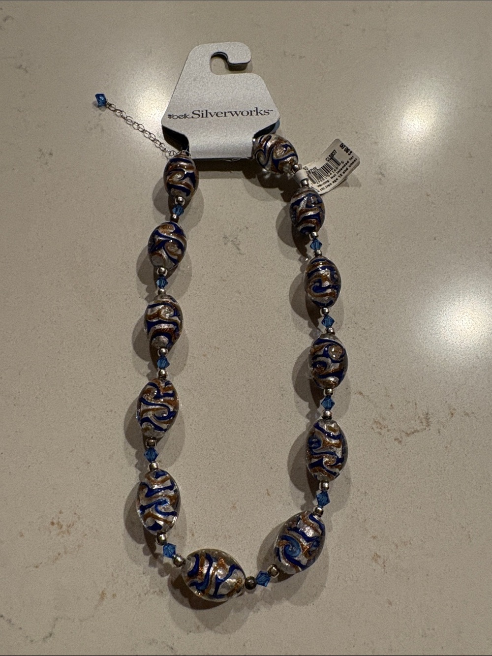 🌟Beautiful Silverworks Beaded Necklace